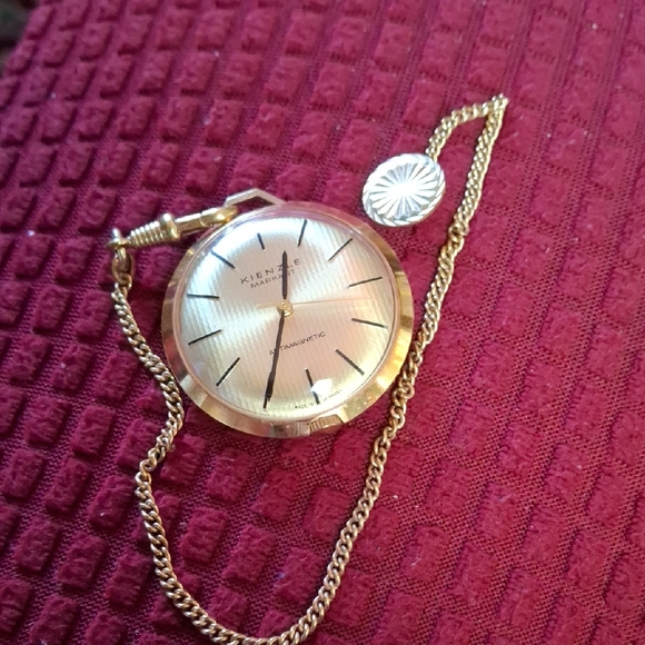 Kienzle Markant Accessories - Kienzle Markant German Women's Gold Chain Watch, Mechanical, Needs No Batteries